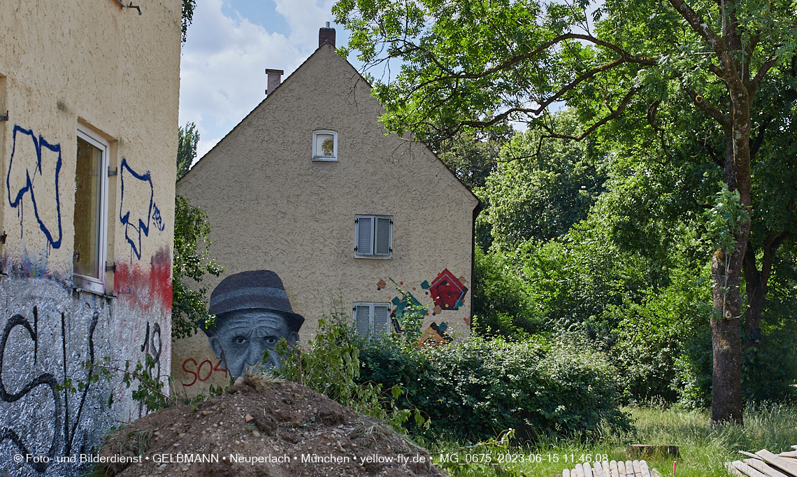 15.06.2023 - Abriss und Neubau der Maikäfersiedlung in Berga am LAim und Neuperlach